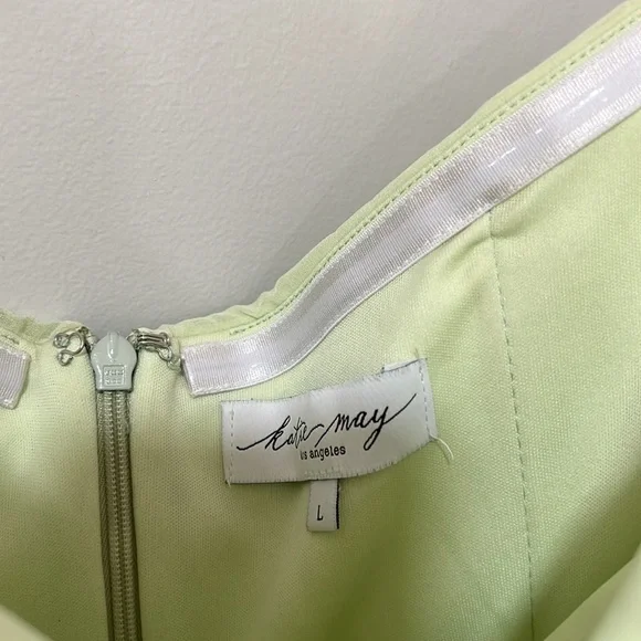 ‼️last call Katie May Adele Gown in Honeydew maxi - Picture 7 of 14